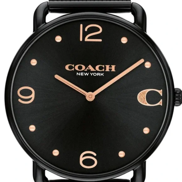 Coach Black and rose gold watch - Picture 2 of 6